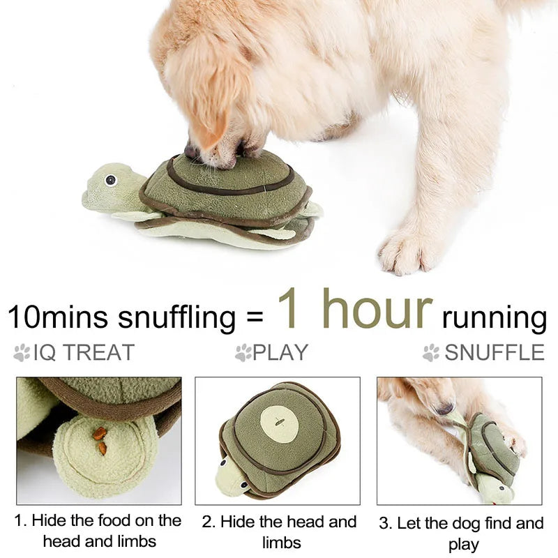 Squeaker Animal Training Sniffing Toy Food