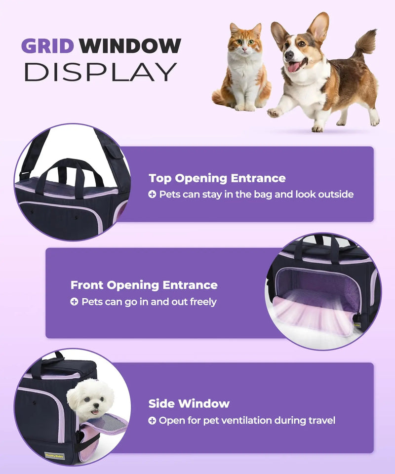 Pet Travel Carrying Bag Crossbody Bag
