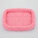 Pet Dog Bed Soft Plush Square Kennel Cat Large Medium Small Dogs Bed Cushion Pet Accessories Cat Dog Sleep Pad House