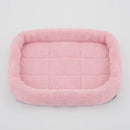 Pet Dog Bed Soft Plush Square Kennel Cat Large Medium Small Dogs Bed Cushion Pet Accessories Cat Dog Sleep Pad House