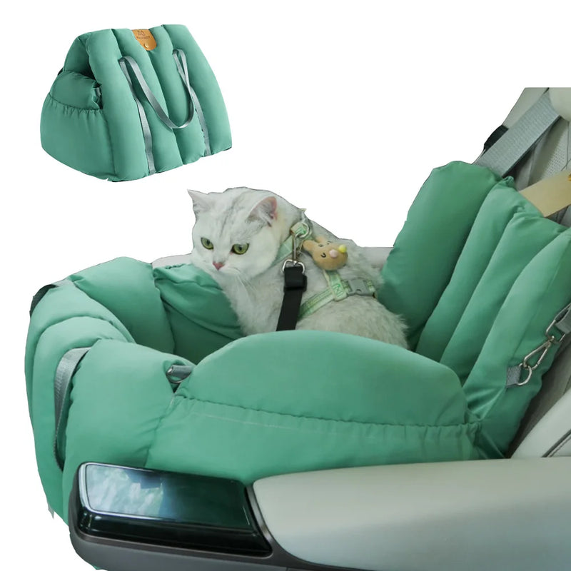 2 in 1 Pet Travel with Dog Car Seat and safety