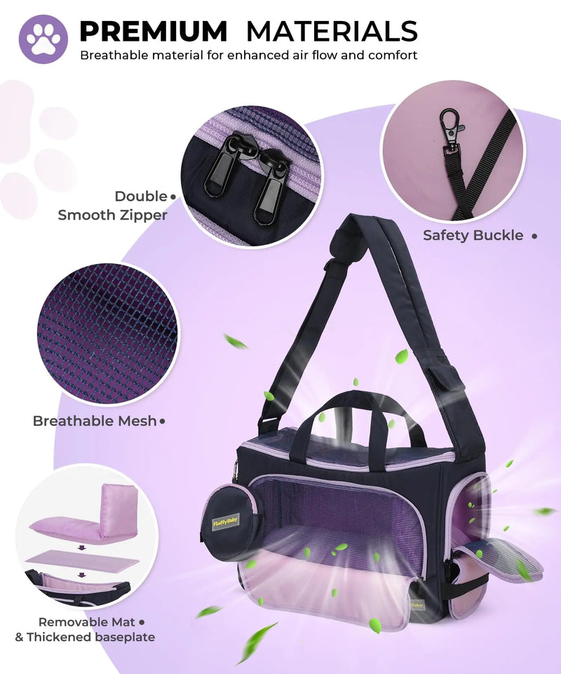 Pet Travel Carrying Bag Crossbody Bag