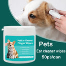 Pet cleaning products  Ear cleaning wipes