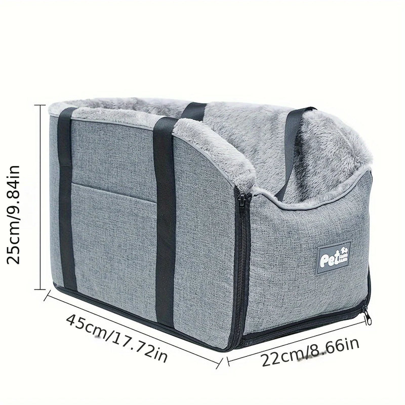 [Small Pet Cozy Car Seat Portable] Cozy