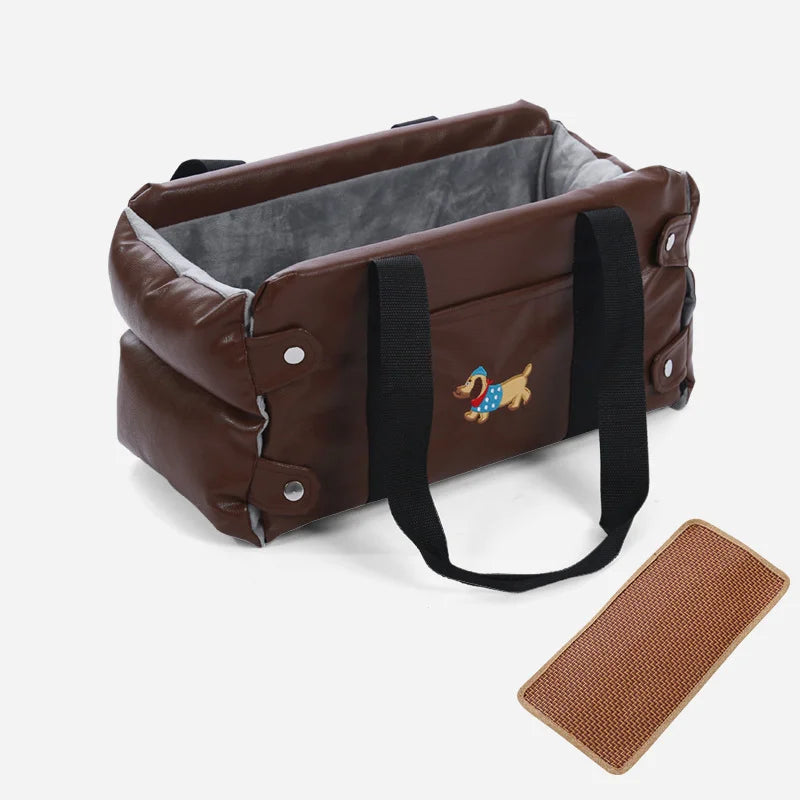 Puppy Dog Car Seat Travel Central Control