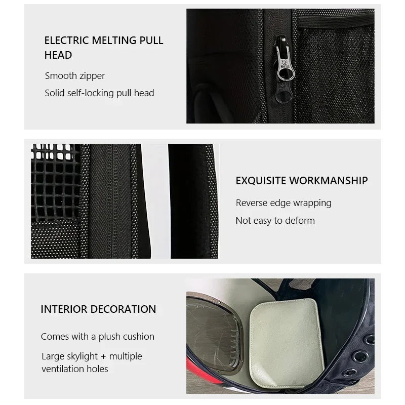 Pet Backpack for Cats and Dogs Space