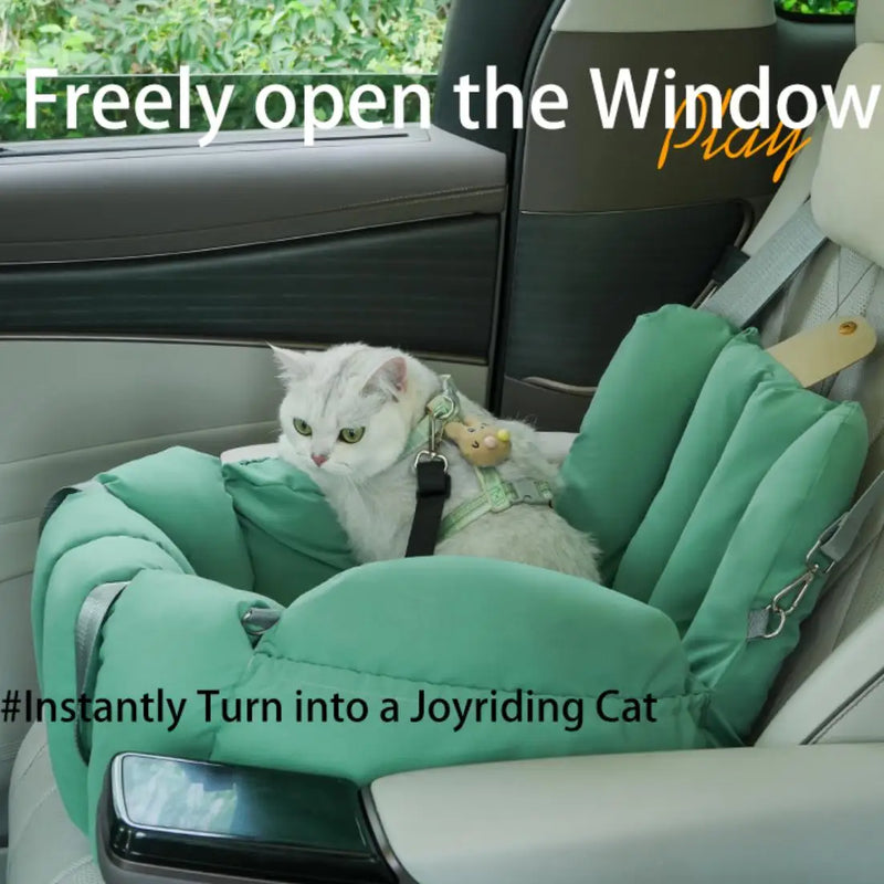 2 in 1 Pet Travel with Dog Car Seat and safety