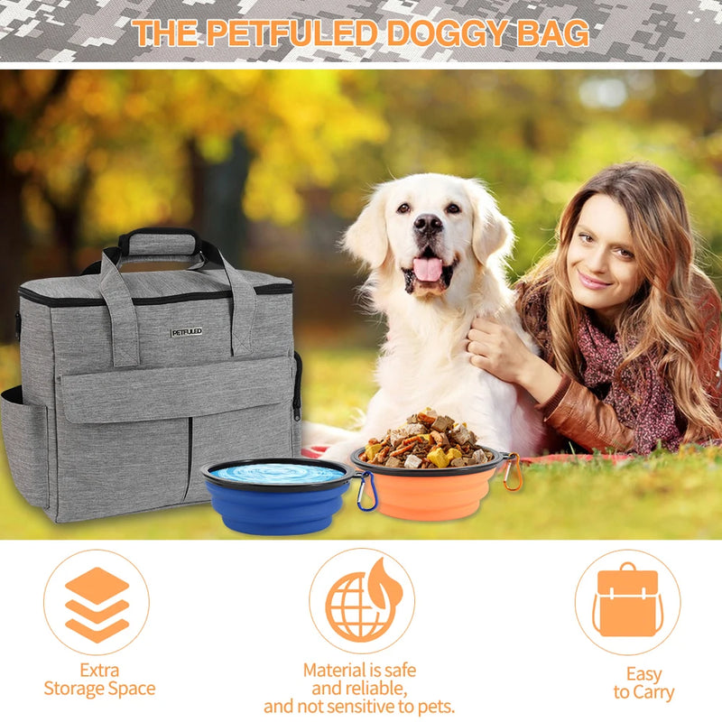 Dog Travel Bag Pet Travel Bags With Multi-Pockets