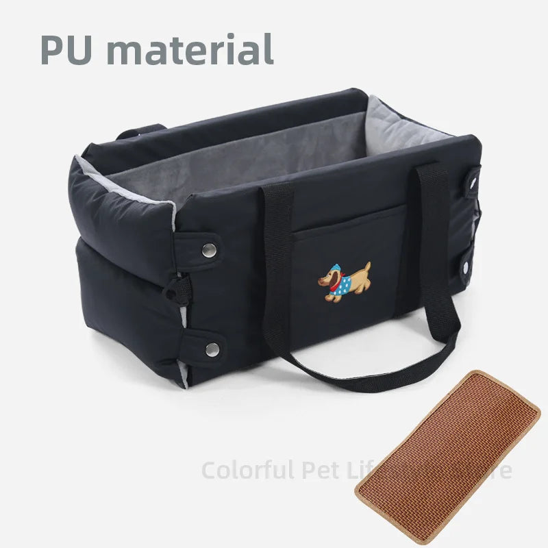 Puppy Dog Car Seat Travel Central Control