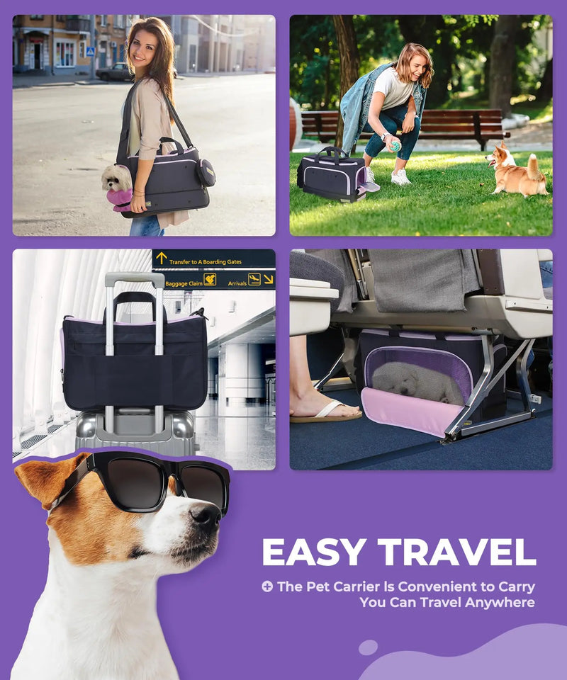 Pet Travel Carrying Bag Crossbody Bag